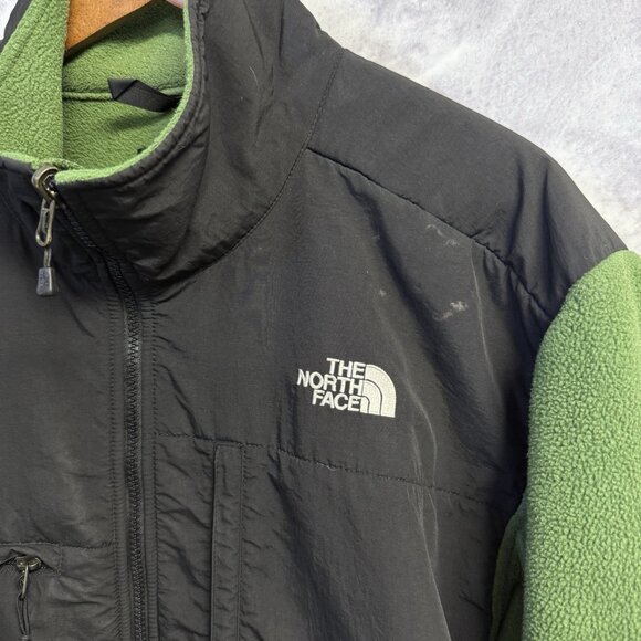 The North Face Denali Jacket Mens XL Green Fleece Outdoors Polartec Recycled - Picture 3 of 16